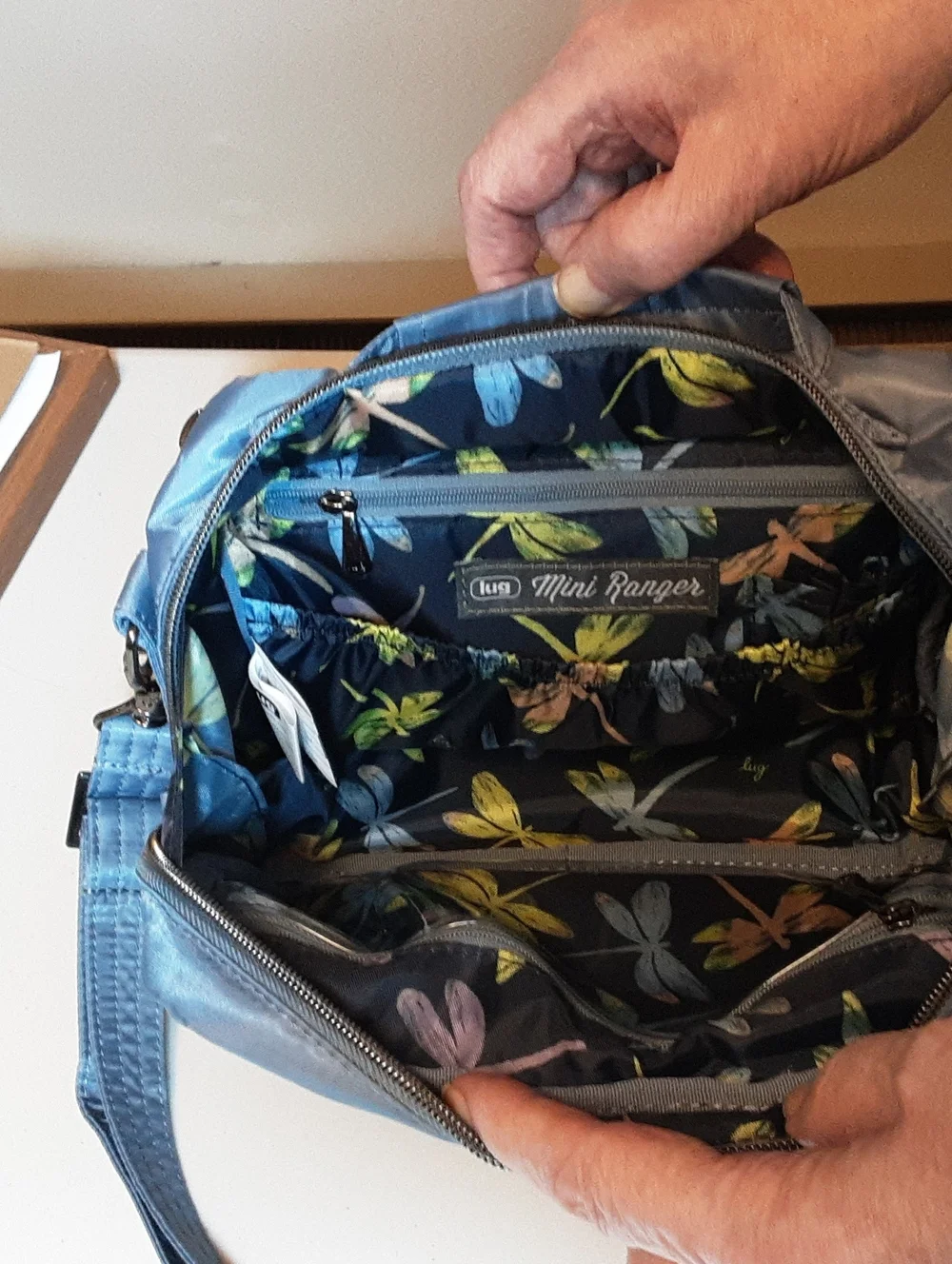 Lug Mini Ranger Crossbody In Blue Moon AWESOME!